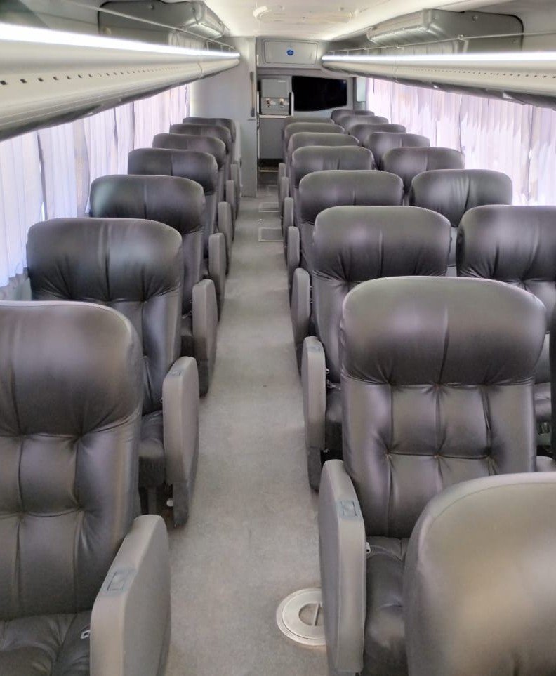 Interior bus lujo